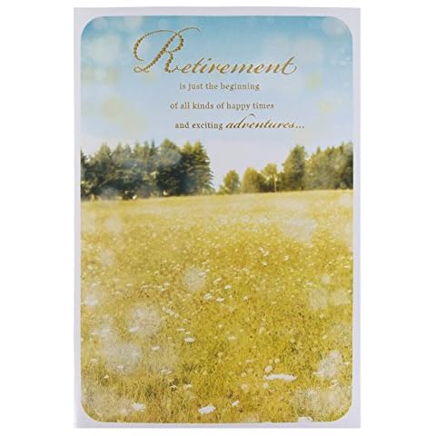 Hallmark Exciting Adventures Retirement Card Cover