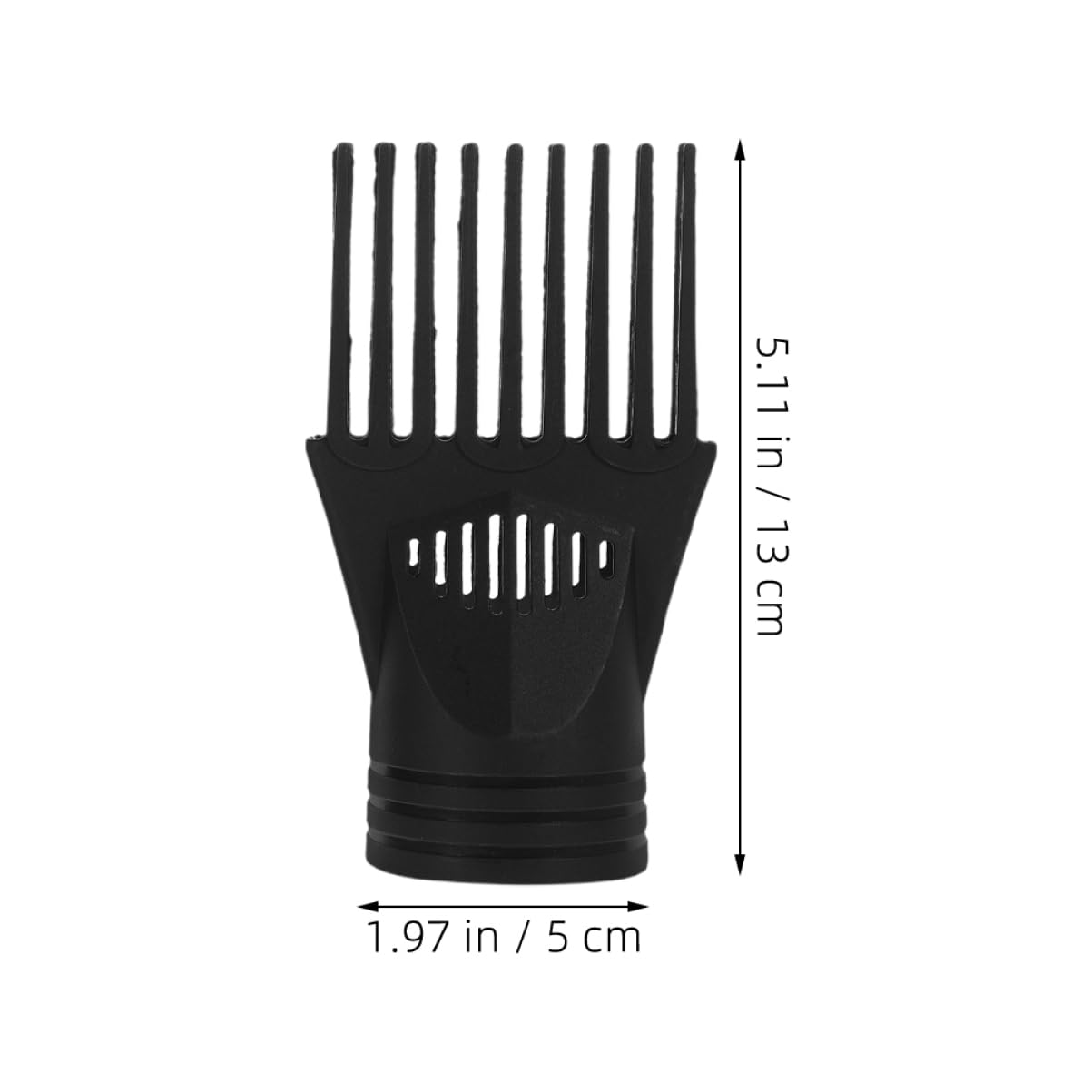 Didiseaon 6pcs Blow Dryer Brush Nozzle Hair Dryer Accessories Replacement for Salon Home