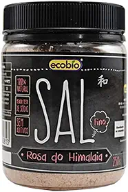 ECOBIO Produto Orgânico Sal Rosa Do Himalaia Fino Ecobio Produto Orgânico