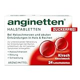 anginetten dolo akut Halstabletten Kirsche, 24 St. Tabletten