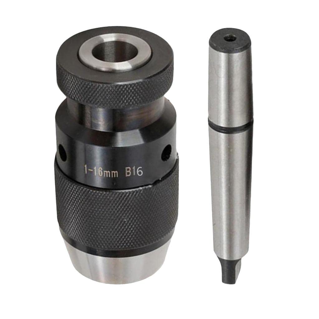 Samozaciskowy bezkluczykowy uchwyt tokarski MT2-B16 Arbor Live Center 1-16 mm