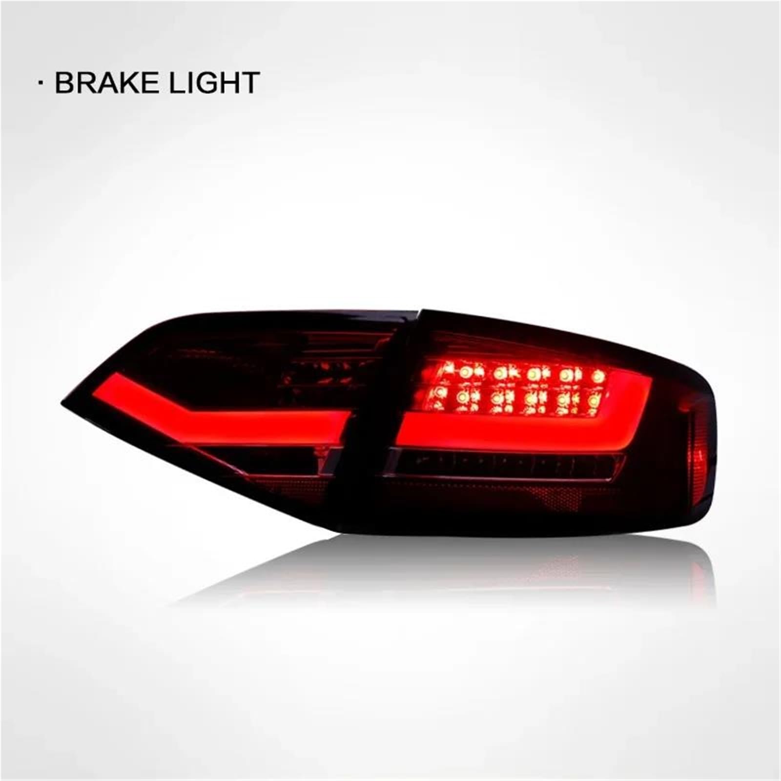 Tylne światło samochodowe Dla AUDI A4L B8 2009-2012 Akcesoria Samochodowe Światła Lampy Tylne Facelift Tylny Sygnał Motoryzacyjny HIOPILKIKG(B)