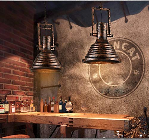 Lustre industriel rétro pour l'ambiance d'un restaurant - 6