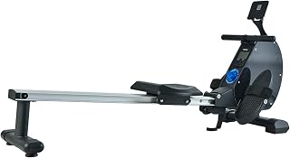 Home Rowing Machine Rowing Machine Foldable Magnetic Rowing Machine 8 Adjustable Resistance with A Display Suitable for Aerobic Ex(Physical Exercise)