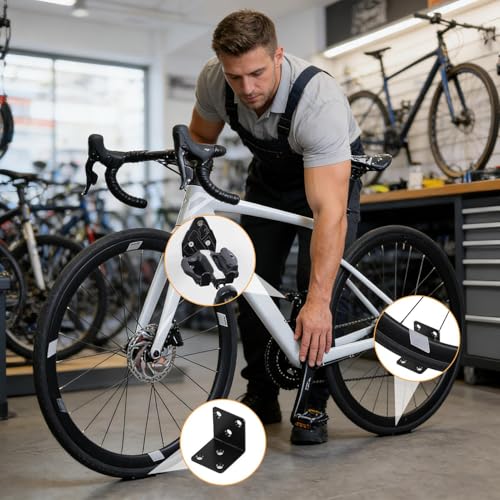 Soporte de pared para bicicleta para ahorrar espacio en apartamentos y garajes pequeños 2