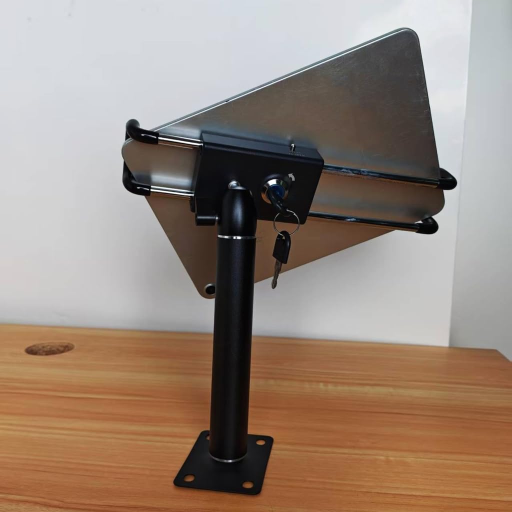 Supporto per tablet con serratura girevole a 360 gradi ad angolo desktop portatile