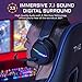 immagine 1THE G-LAB Korp THALLIUM Cuffie da Gaming USB Sound 7.1 Surround Digitale - Cuffie Audio di Alta Qualità - Microfono con Cancellazione del Rumore - LED RGB - Compatibile con PC Mac (Nero)