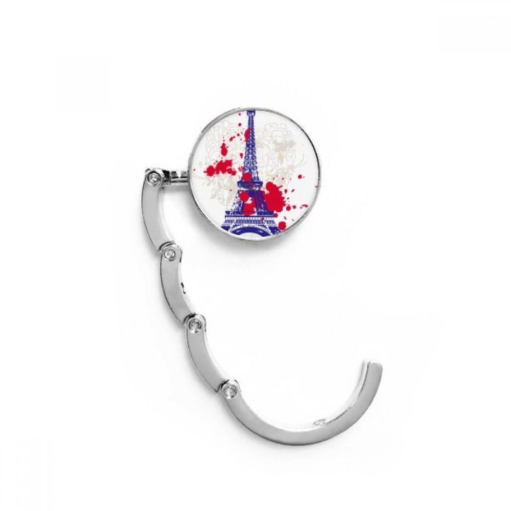 Crochet de table pliable Tour Eiffel, souvenir de Paris multicolore - 7