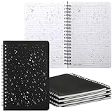 Jetec 6 cuadernos en espiral impermeables de 5 x 7 pulgadas, papel de piedra, táctico, para todo tipo de clima, bloc de notas de papel en espiral resistente a la intemperie, bloc de notas de policía