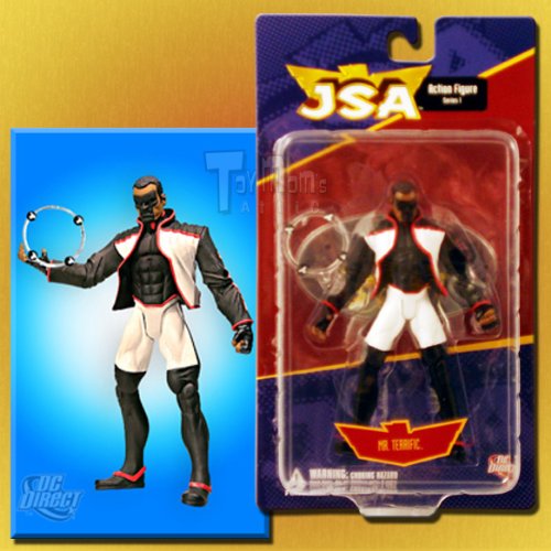 Justice Society America Mr. Terrific Figure - JSA Series 1 by DC Direct