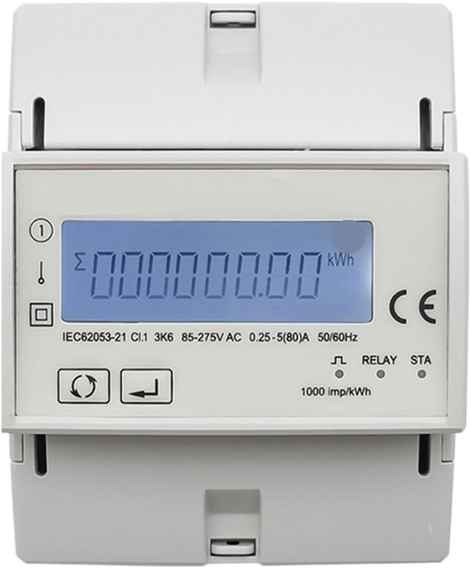 EA4121C-BI / EA4161C-BI 110V 220V 80A Electricity Meter(Wife)