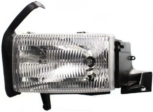 Headlight Headlamp Assembly Composite Clear Lens Driver Left Side For Dodge Ram 1500 1994-1995 1996 1997 1998 1999 2000 2001 2002 - CH2518108