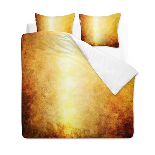 Funda Nórdica Cama 180 Halo Natural - Juego de Cama Antiguo 3 Piezas - Funda Edredon 260x240 cm y 2 Fundas de Almohada 50x75 cm, Microfibra Suave & Transpirable, con Cremallera