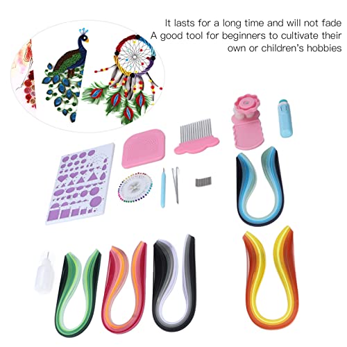 Conjunto de Quilling de Papel, Ferramenta de Ferramentas de Quilling de Alta Dureza Doméstica para A