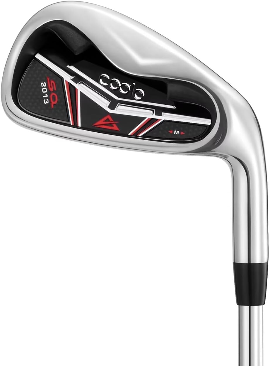 COOLO Golf Iron Set, Standard & Extended Length Options for Tall Golfer, Designed for Forgiveness and Ease to Use, Men and Women, Right Handed