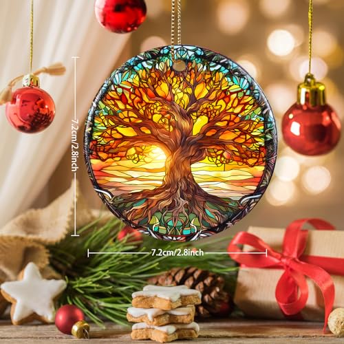 Dodosky Baum des Lebens Weihnachtsschmuck - Andenken für Weihnachtsbaum – Ansicht 2