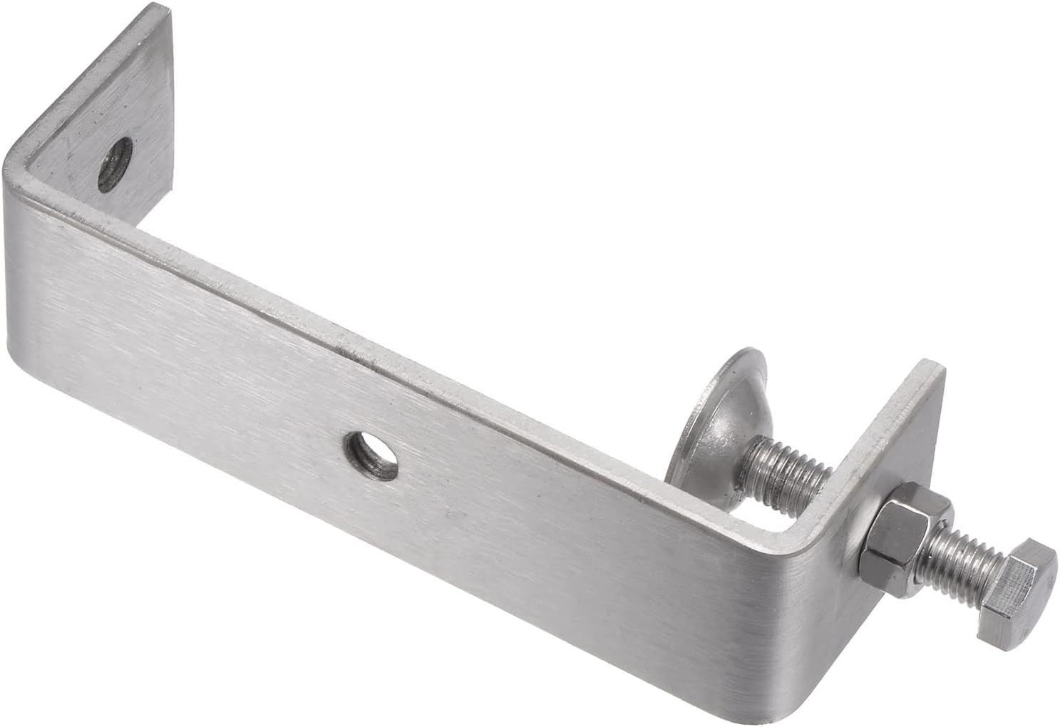 uxcell Stainless Steel C-Clamp with 160mm Wide Jaw Opening for Woodworking Welding Building Household Mount