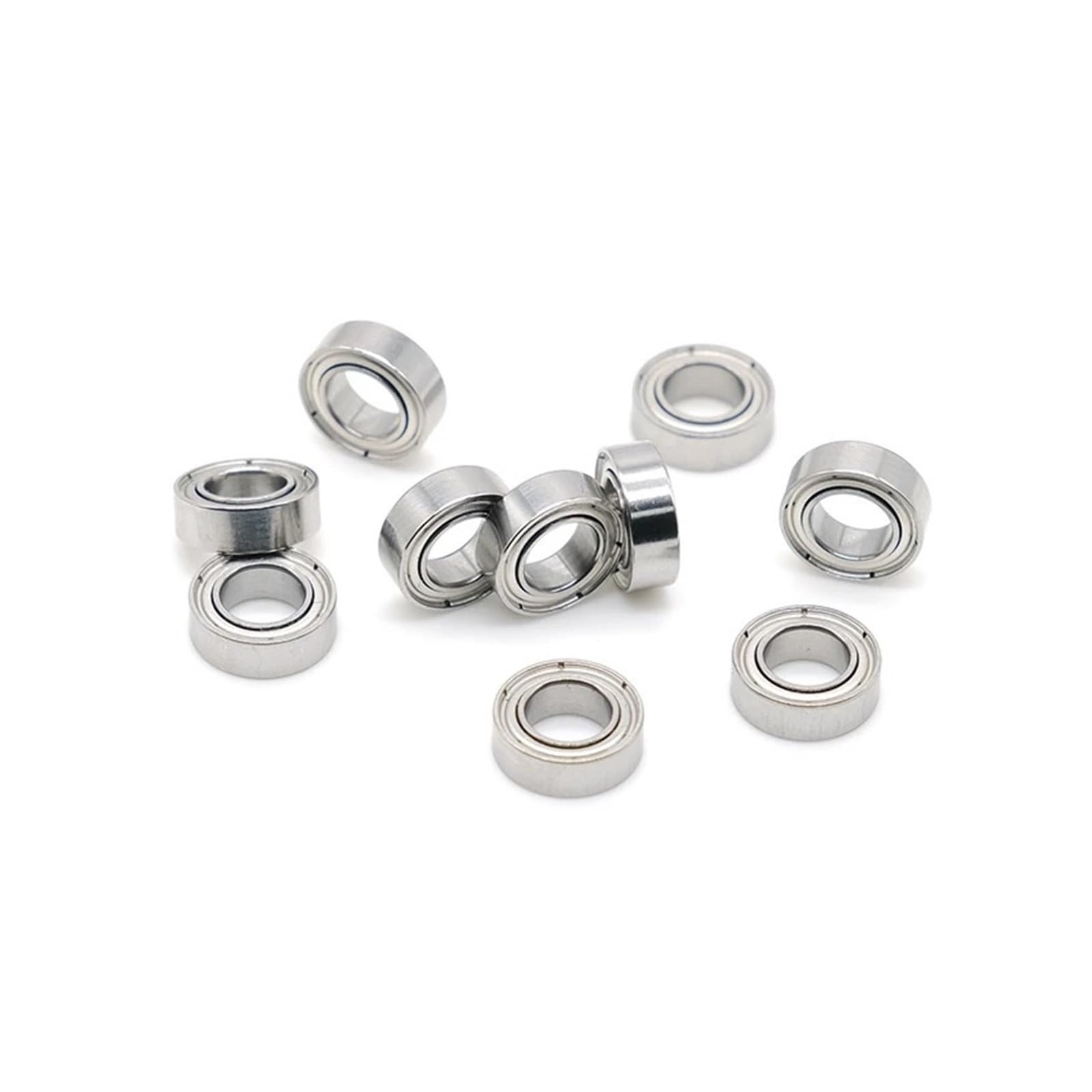 Rodamiento de bolas de ranura profunda en miniatura de acero inoxidable SMR95ZZ de 5 x 9 x 3 mm (10 unidades)