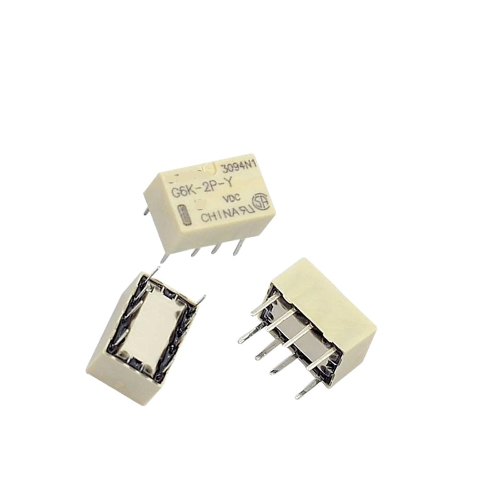 Relais G6K-2P-Y DC5V NISZA pour réparer vos cartes de signalisation