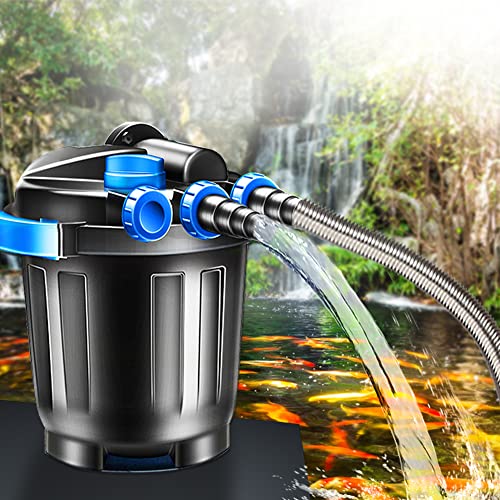 Canvunthy Pressure Bio Filter With Uv For Fish Garden Pond 1320 Gal #TOP3