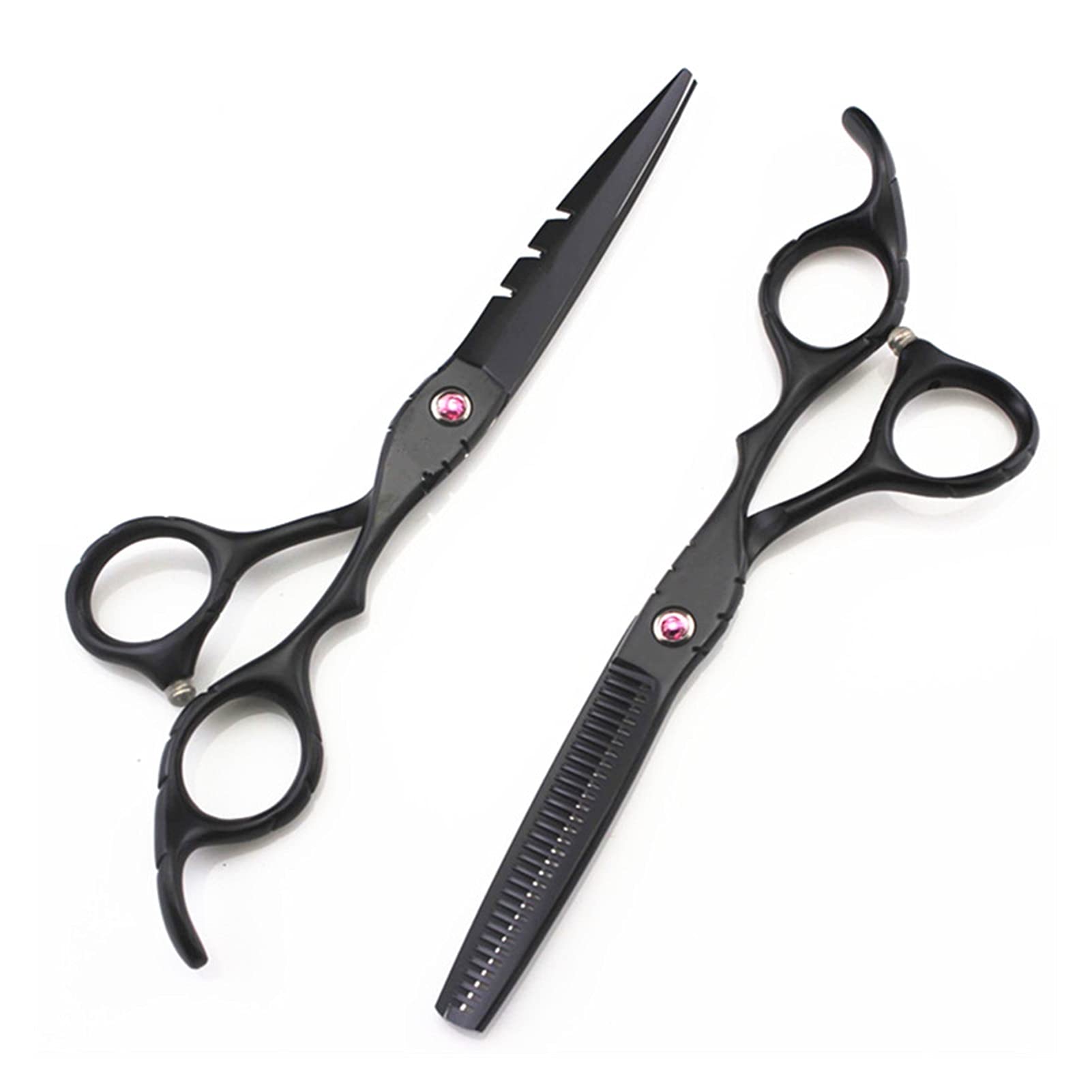 Tijeras para cortar el pelo Tijeras de peluquería, tornillos rosas, corte plano, corte de pelo, tijeras de corte de pelo, tijeras, herramientas, tijeras de peluquería, kit de corte de pelo