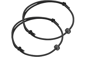 2-Piece Glass Break Bracelet: Car Escape Tool for Emergencies