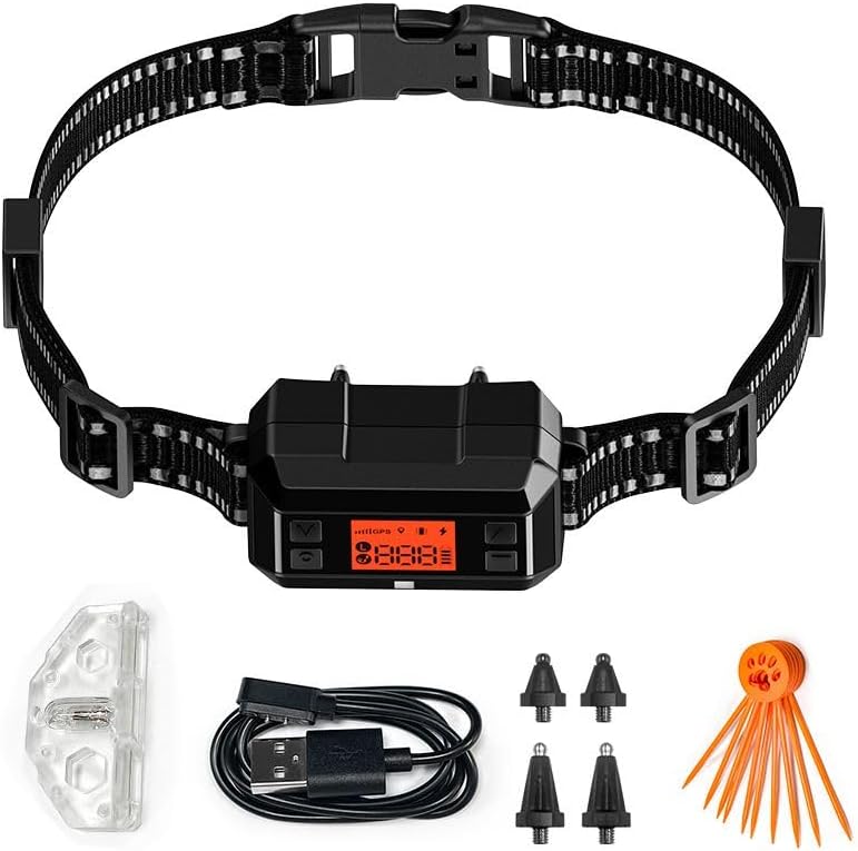 MIUFLY GPS Wireless Dog Fence System with Waterproof