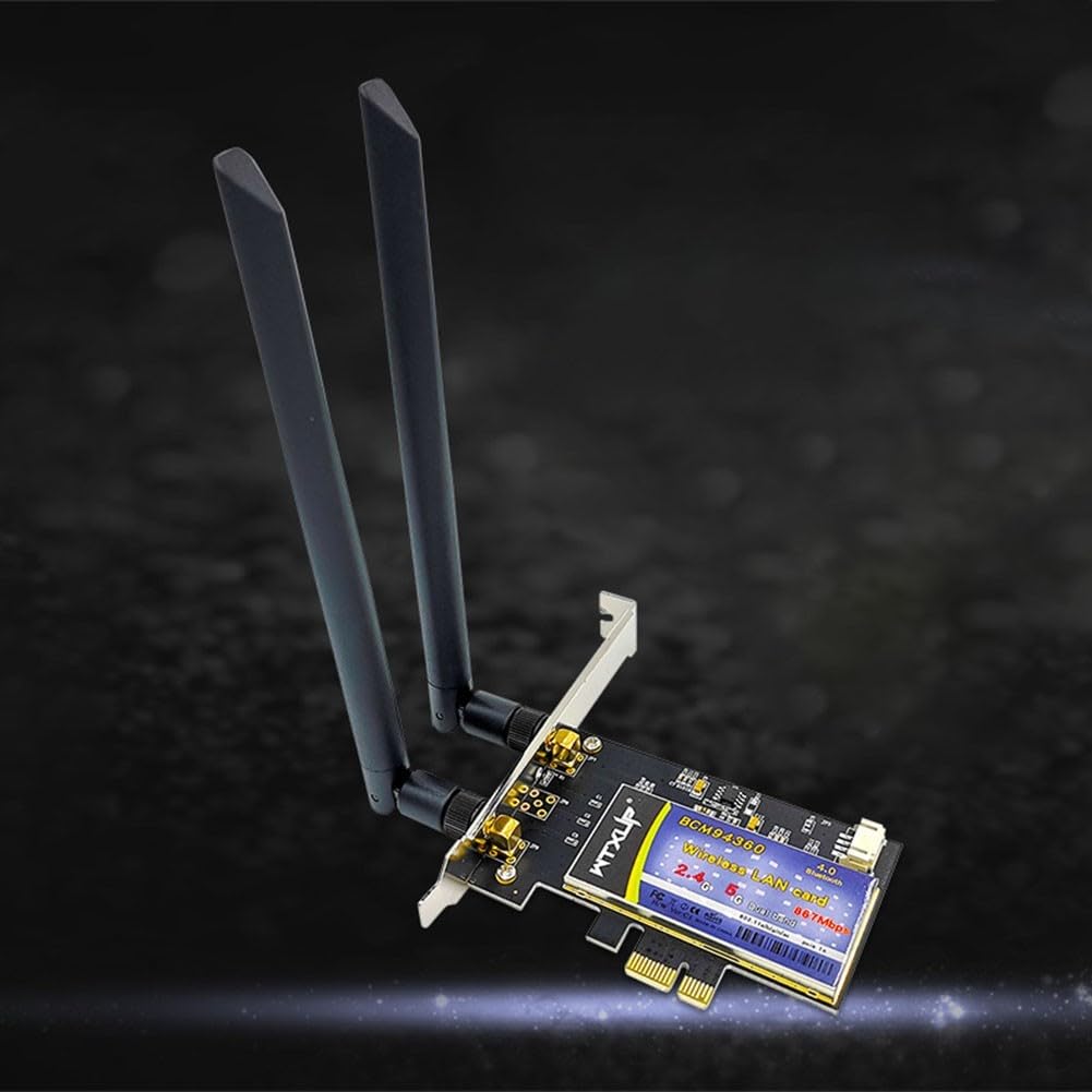 Scheda WiFi Desktop 1750Mbps con Integrato Scheda WiFi Desktop
