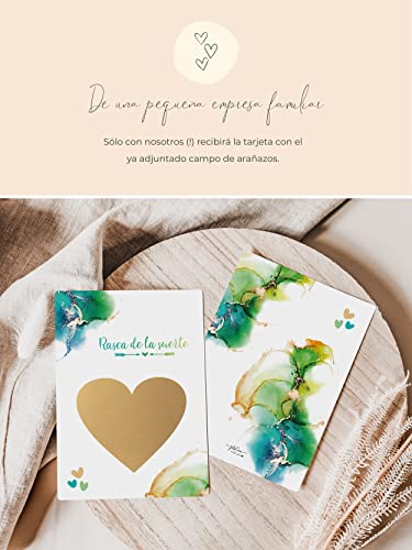 Image of Jolicoon Tarjeta de rascar Vamos a tener un bebe con sobre - Anunciar embarazo bebe