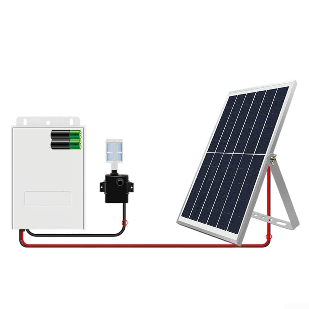 AIKEOU Solar Fountain Water Pump with Battery Backup, 5-Speed Adjustable Solar Water Pump for Fish Pond, Garden Pool, and Artificial Rockery,9v 10w 2600mAH