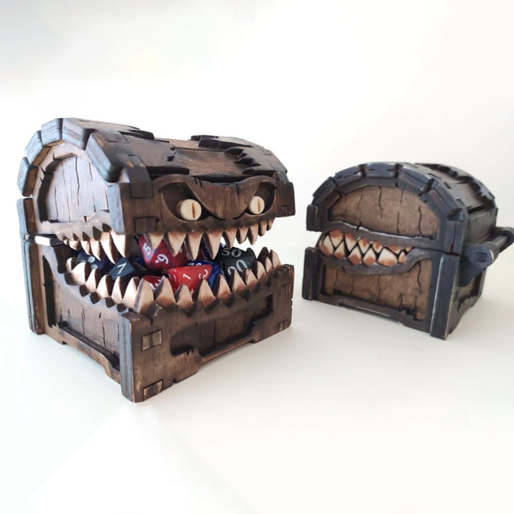 Toyvian Cofre de madera del tesoro, caja decorativa de almacenamiento de madera, baúl vintage medieval para almacenamiento de joyas, organizador de almacenamiento para recuerdos de fiesta, suministros Toyvian Cofre de madera del tesoro, caja decorativa de almacenamiento de madera, baúl vintage medieval para almacenamiento de joyas, organizador de almacenamiento para recuerdos de fiesta, suministros