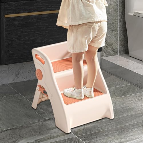 Tabouret de salle de bain pliable 2 marches portable et compact - 4