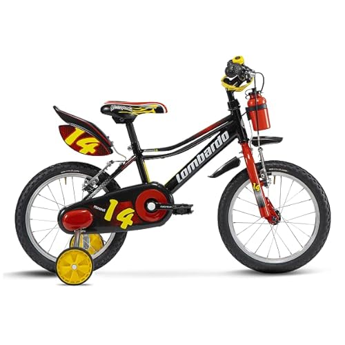 Lombardo Bici Kids Monopoli 14 Black Red