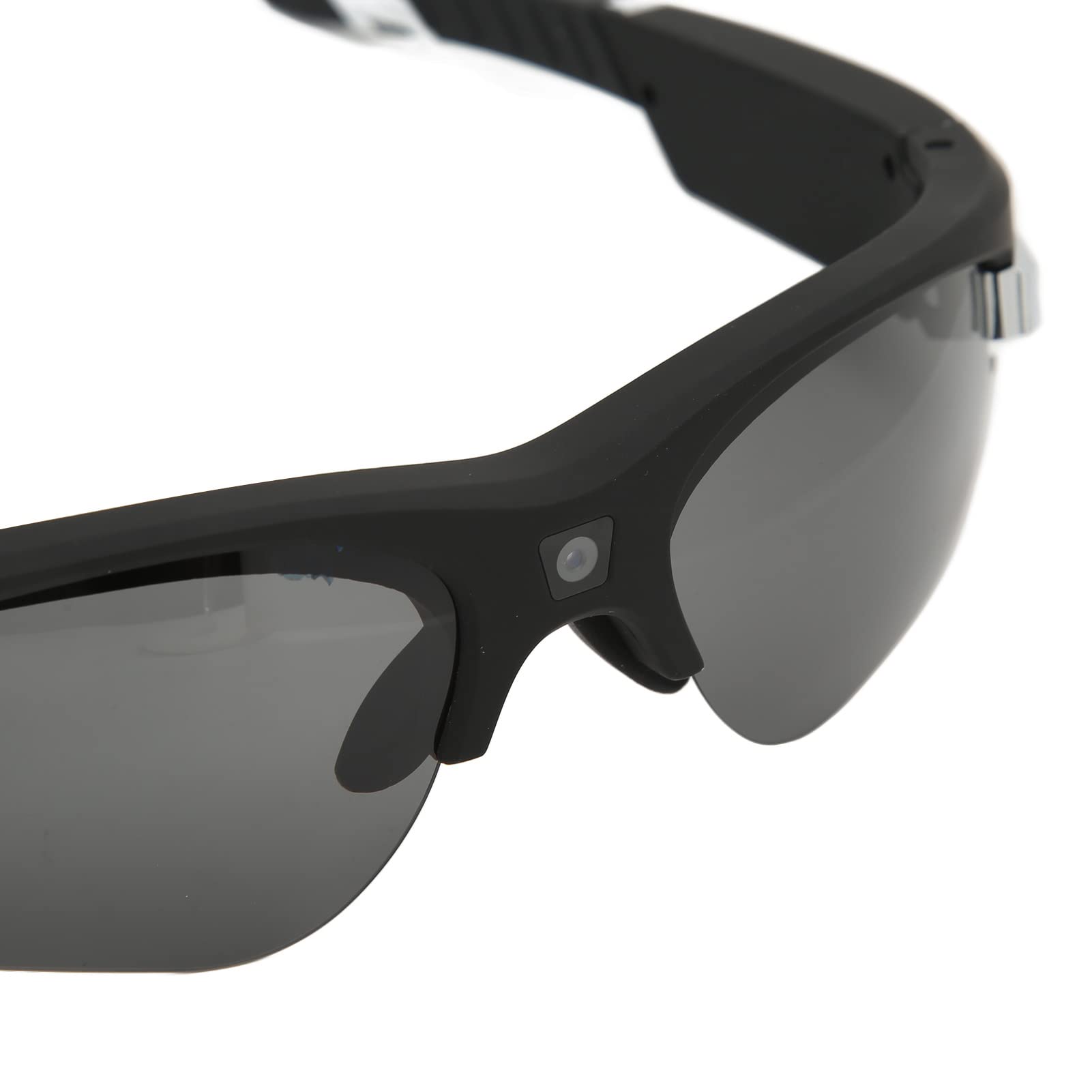 Occhiali Smart Camera, Occhiali Video HD 1080P con Foto, Video e Audio, 4 Lenti Sostituibili, Occhiali da Sole per Fotocamera Indossabili Portatili per Donne/Uomini, Indoor e Outdoor, Sport, Guida
