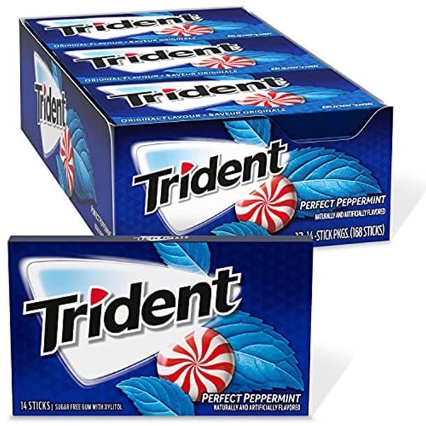 See full amazon price history chart for Trident Sugar Free Gum Perfect Peppermint Refreshingly Long Lasting, 12 Pack Trident Sugar Free Gum Perfect Peppermint Refreshingly Long Lasting, 12 Pack (B0BVVLKSS2) Amazon Price History, Amazon Price Tracker