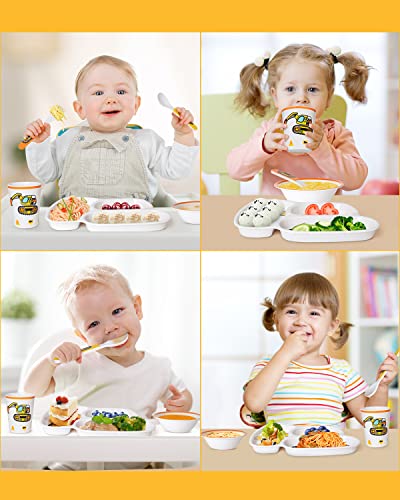 Lehoo Castle Kids Plates And Bowls Sets thumb #1