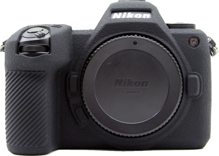 Funda para cámara Nikon Z6 III de silicona negra