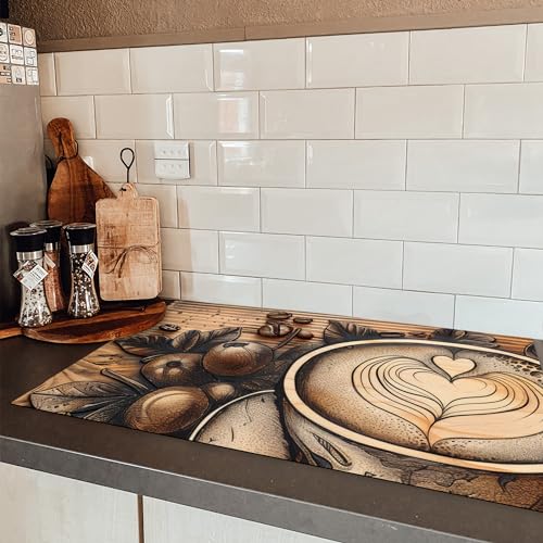 KitchenYeah© Herdabdeckplatte Einteilig Küche Herdabdeckung Induktionsfeld – Ansicht 5