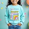 D&T Boys and Girls Rockstar Number Day Ideas Jumper Sweatshirt for Kids #ND 3-4 Years Light Pink #2