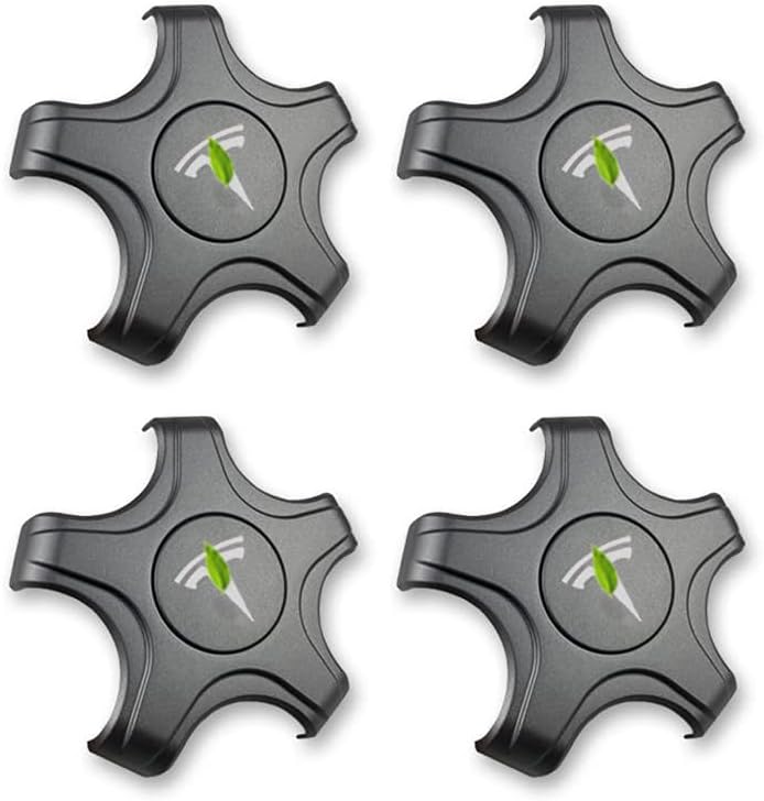 Center Caps Hubcaps Cover Aero Wheels for 18-inch Original Standard Rims Compatible with Model 3 (NOT Compatible with Model 3 Highland)