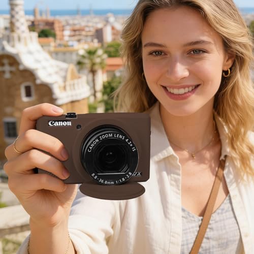Funda de silicona para Canon Powershot G7 X Mark III miniatura 6