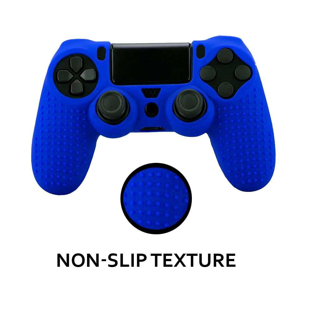 OcioDual Custodia Protettiva in Silicone Compatibile con Controller PS4/Slim/PRO Camo Gray GF40089 Copertura Antiurto