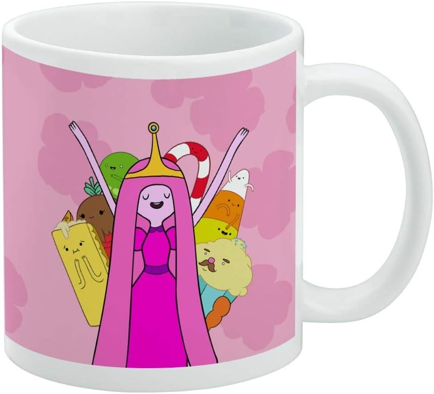 GRAPHICS & MOREAdventure Time Princess Bubblegum Ceramic Coffee Mug, Novelty Gift Mugs for Coffee, Tea and Hot Drinks, 11oz, White