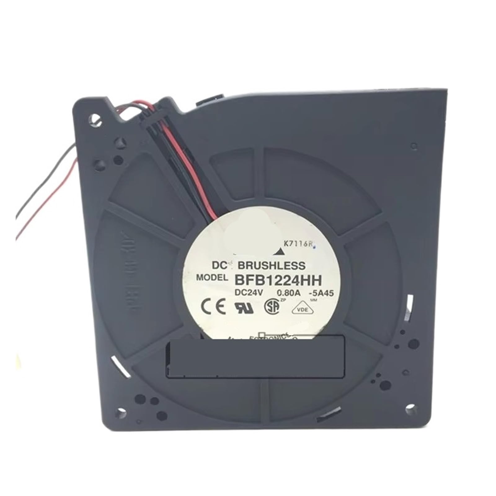 KNIUWMBMH 12032 24V 0.80A 12CM Cooling Fan BFB1224HH(2-wire A1)