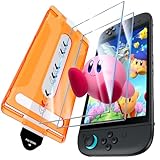 UniqueMe for Nintendo Switch 2 Screen Protector 2025-7.9 inch NS2 screen [Easy Installation Kit] Military Grade Shatterproof 9H Tempered Glass for Switch 2 Screen Case Friendly - 2 Pack