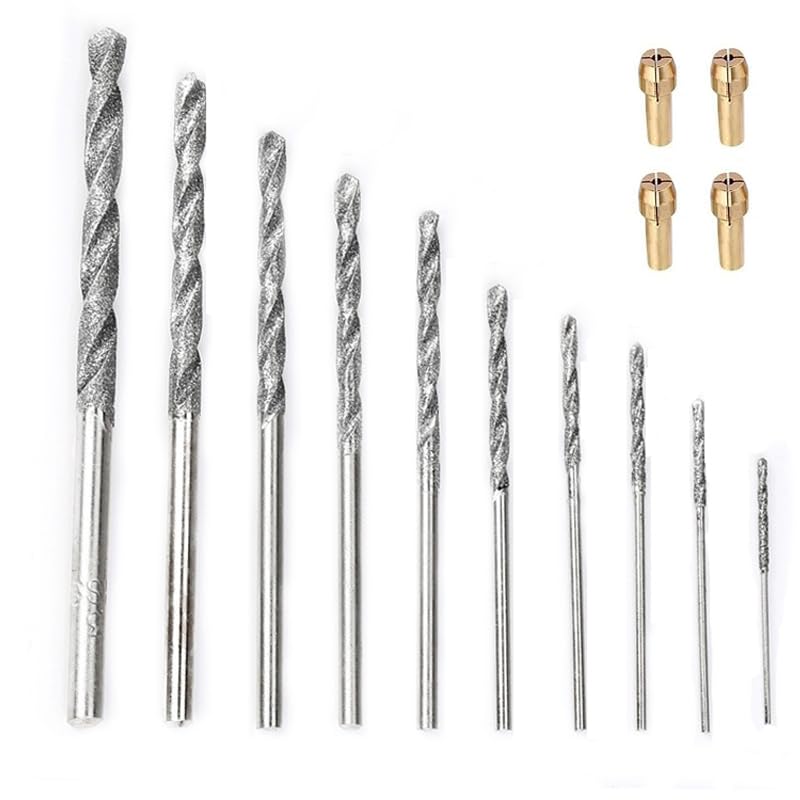 La Mejor Selección de Adoquin precio que puedes comprar esta semana. 33 10 brocas de diamante para jade, metal, ágata, jade, piedras preciosas, perlas, colgantes y adoquines.