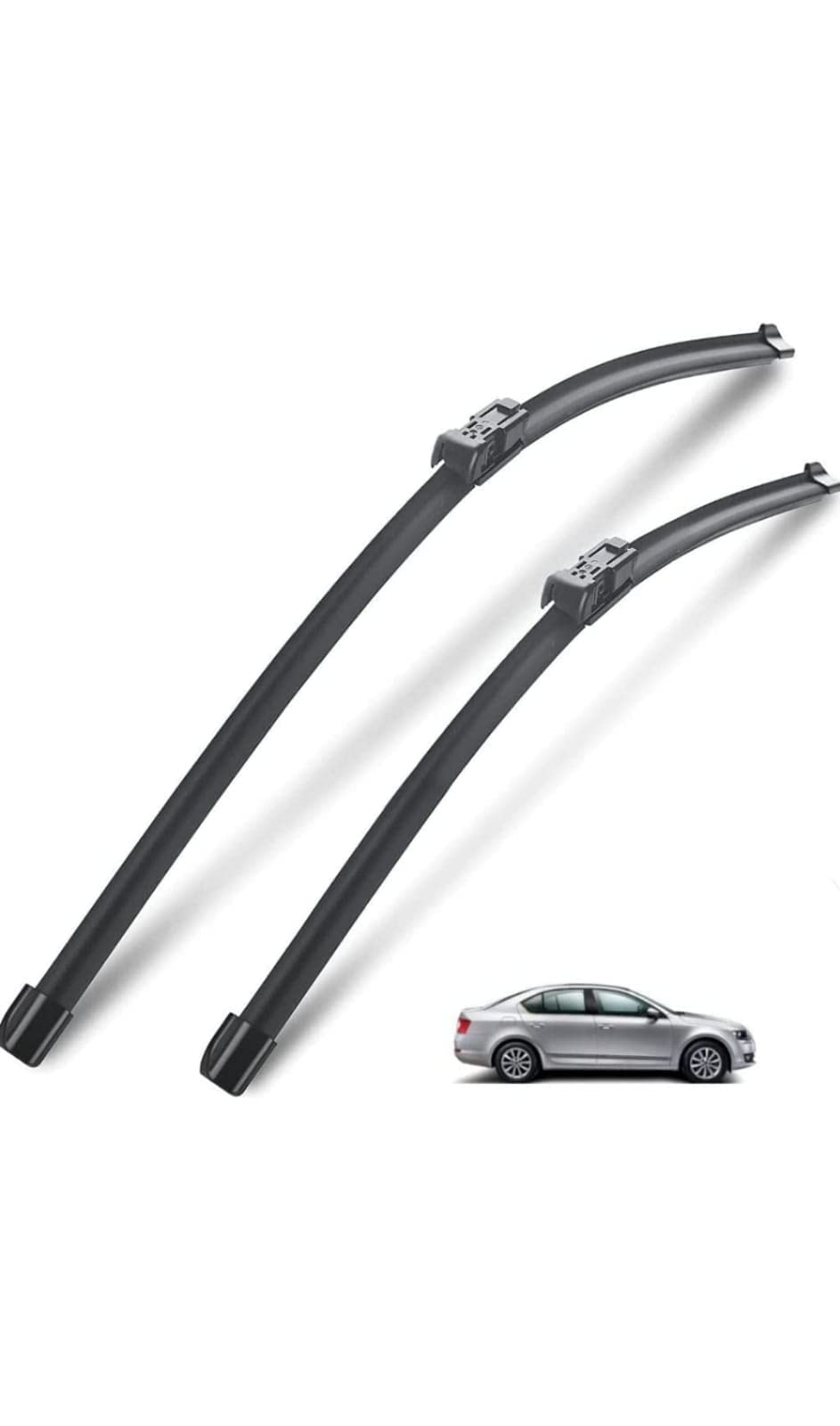 Front Wiper Blade Exact Fit Design Compatible with Skoda Octavia New (2014-2018 model)-image-22