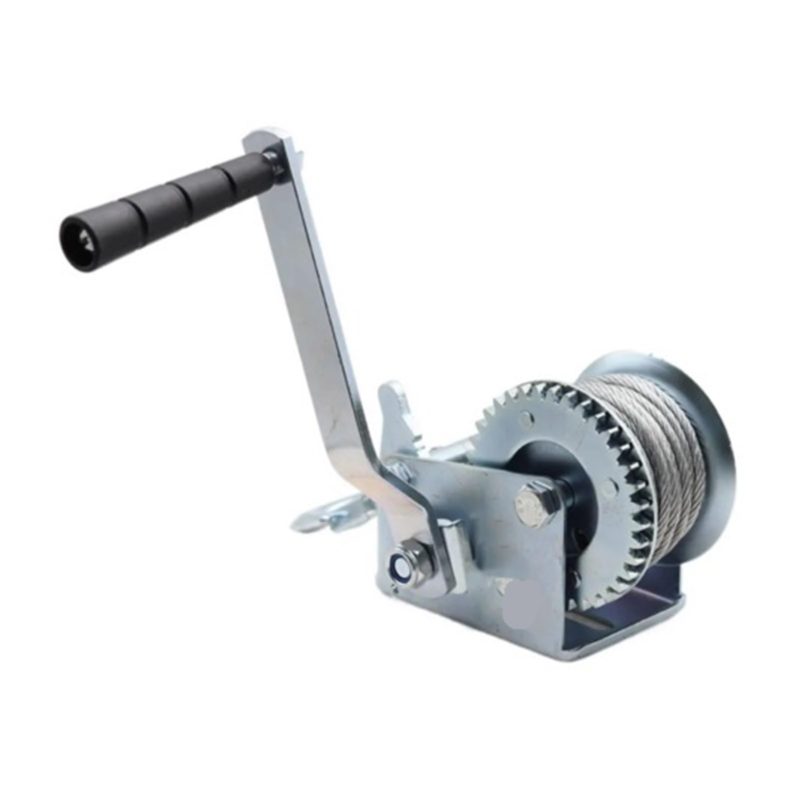 Handseilzug, 907 kg, manueller Seilzug für Bootsanhänger, Wohnwagen und Schwerlastheben, langlebig, tragbar, einfach zu bedienen
