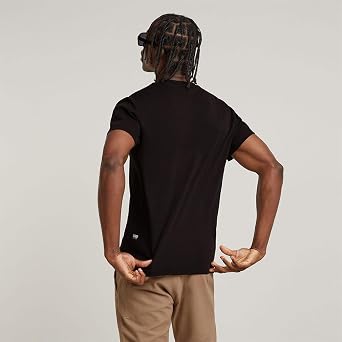 G-STAR Men's Stacked Old Skool Logo T-Shirt