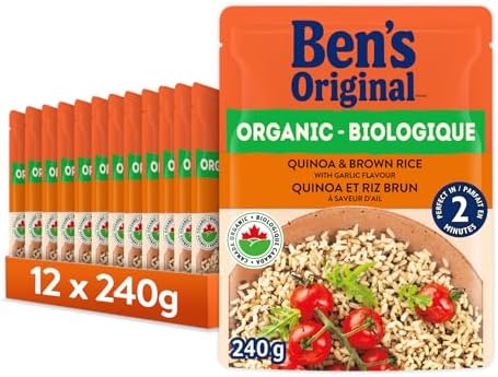 BEN'S ORIGINAL™ Organic Quinoa & Brown Rice with Garlic Flavour, ...